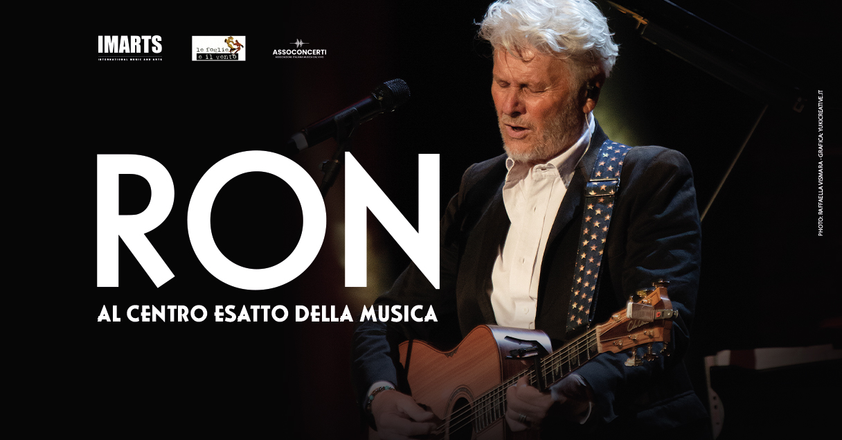 Ron dal vivo al Teatro Vittorio Emanuele di Messina