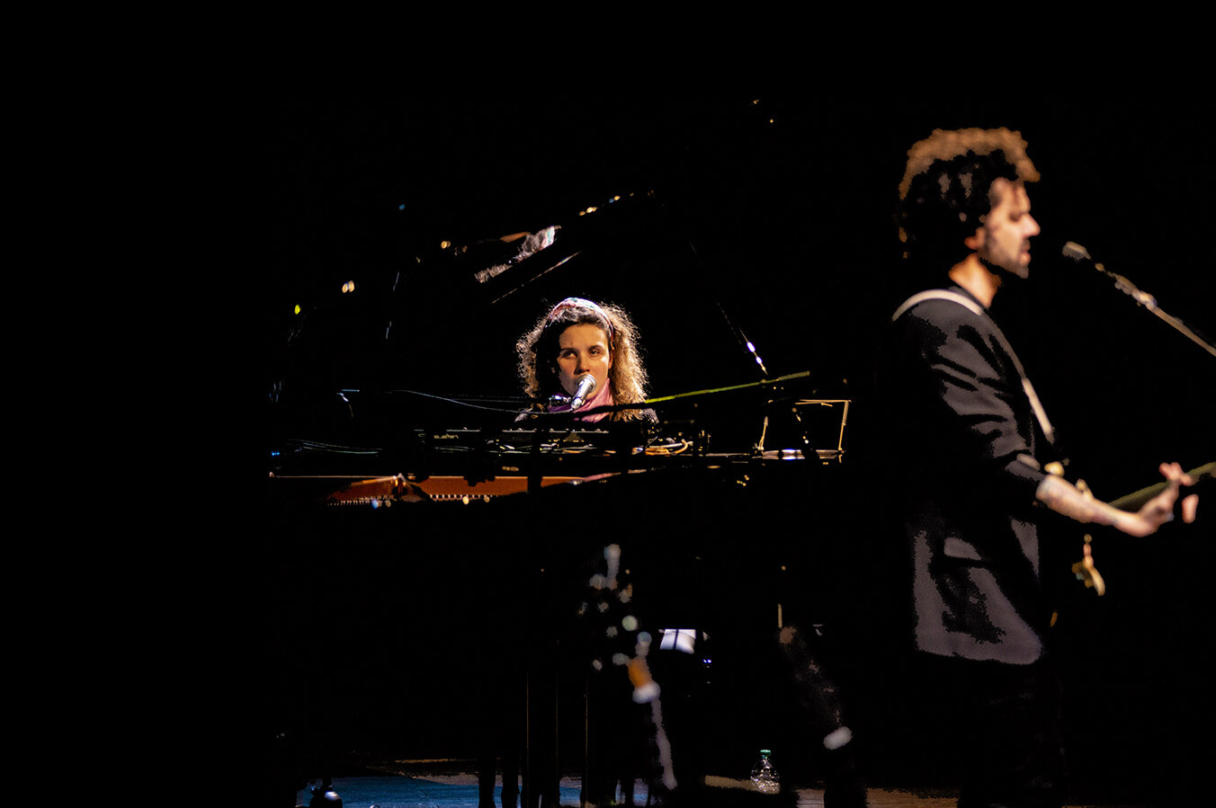 Frida Bollani Magoni e Albert Eno al Teatro Antico di Segesta