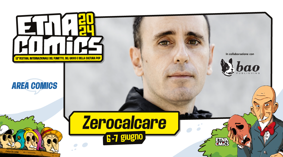 Etna Comics 2024: Zerocalcare e il fascino del fumetto