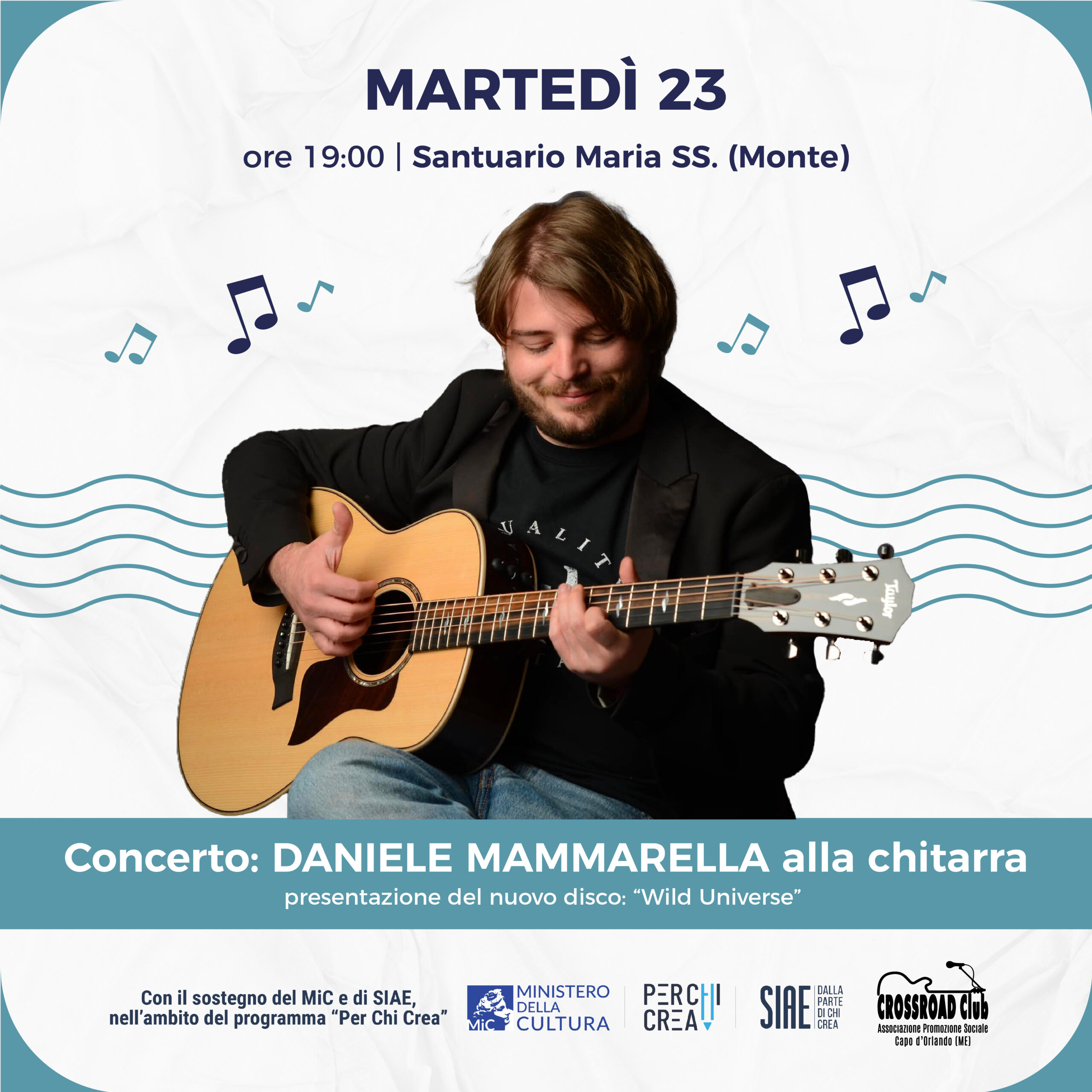 Daniele Mammarella al Capo d’Orlando Blues Festival