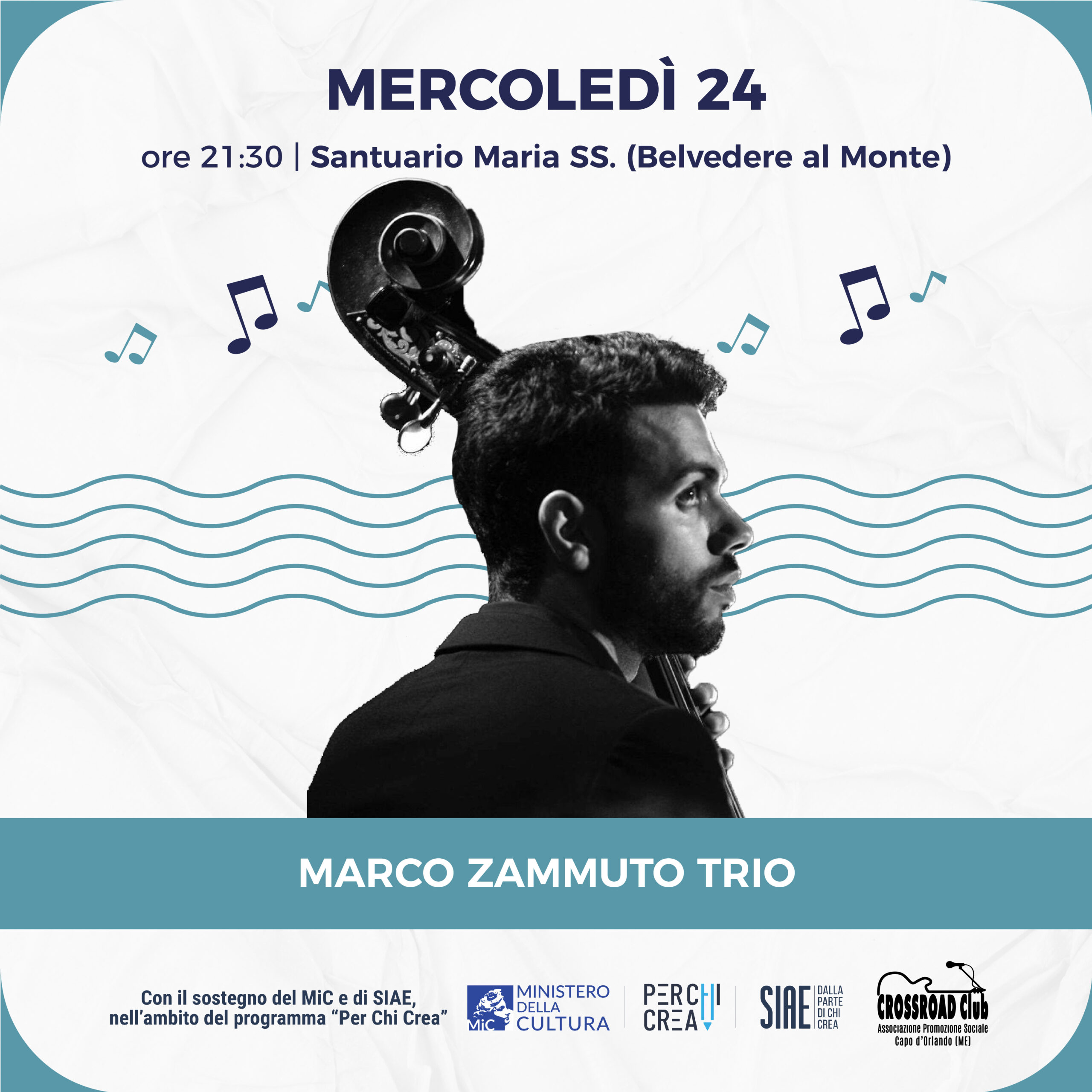 Marco Zammuto Trio al Capo d’Orlando Blues Festival