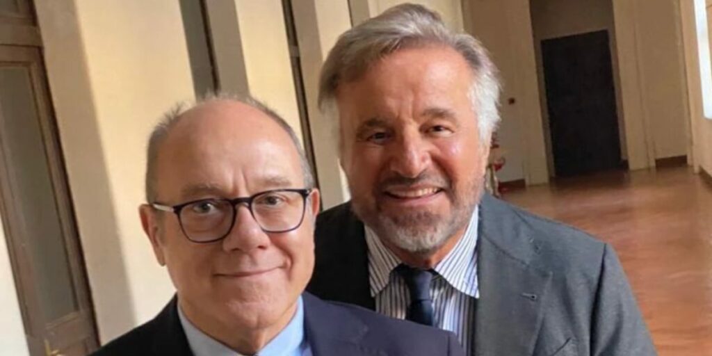 Christian De Sica e Carlo Verdone al Taormina Film Festival