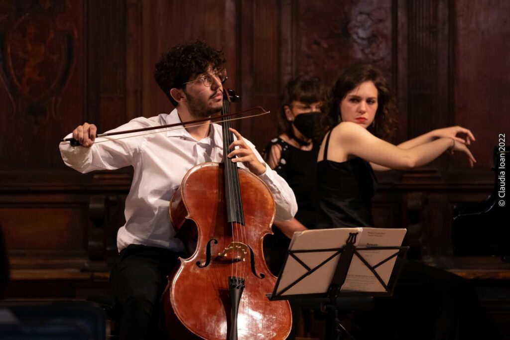 Francesco Angelico (violoncello), Giulia Russo (pianoforte)